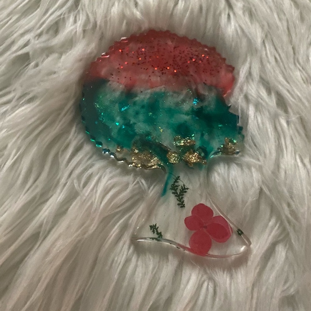 Christmas Themed African Woman